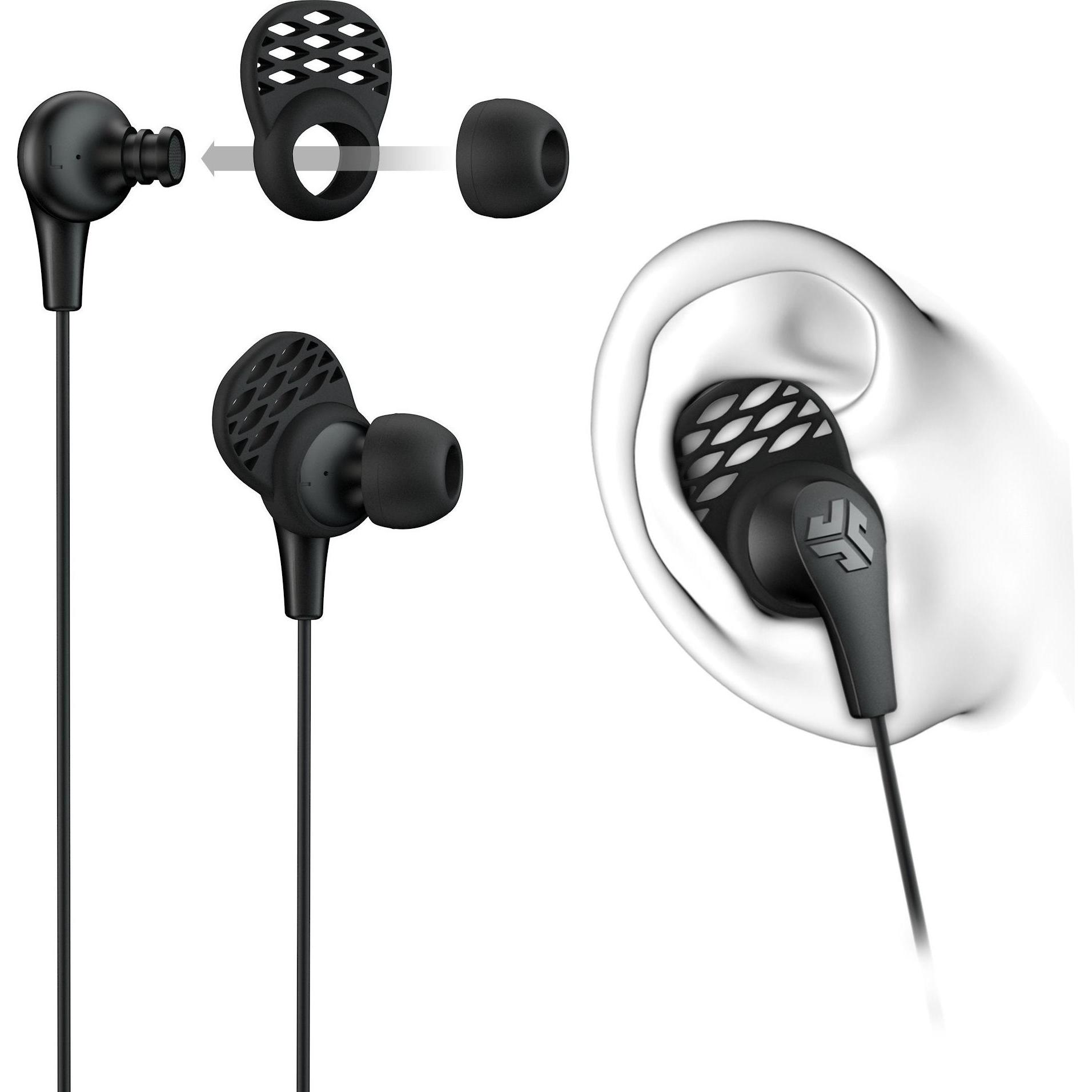 JLab Audio JBuds Pro Signature (Kabelgebunden), Kopfhörer, Schwarz