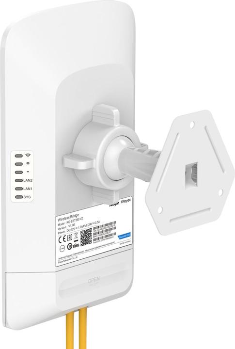 Actual product image Ruijie Reyee 2x Ip54 Outdoor Wireless Bridge 5km 15dbi 5ghz Wifi (867 Mbit/s)