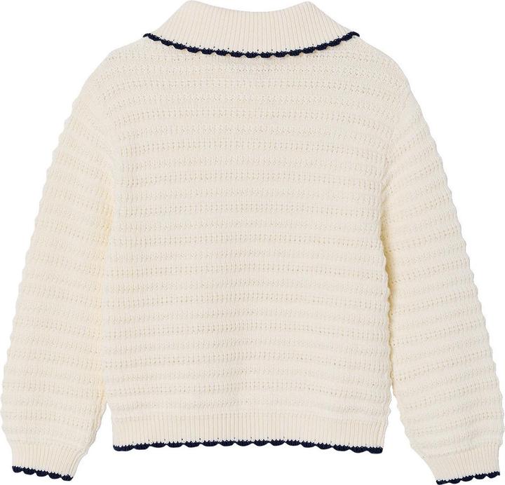 Produktbild Vertbaudet Feinstrick-Pullover Mädchen mit Kragen (134)