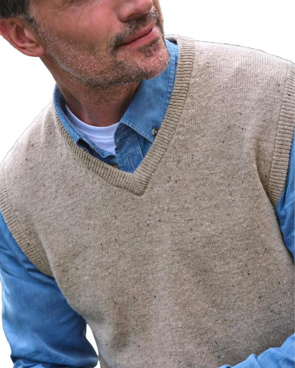 Produktbild Woolovers VAusschnitt ärmelloser Pullover (M)