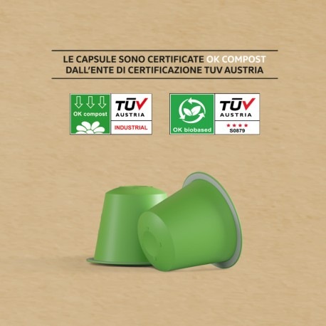 Immagine prodotto Quarta Caffé Capsule Nespresso Espresso (50 capsule) (50 x Porta.)
