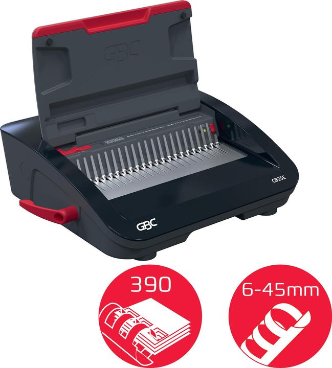 Actual product image GBC Electric Comb Binding Machine CombBind CB25E (Comb binding)