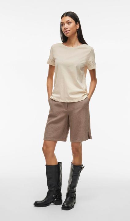 Produktbild Vila Rundhals Oberteil mit kurzen Ärmeln (M)