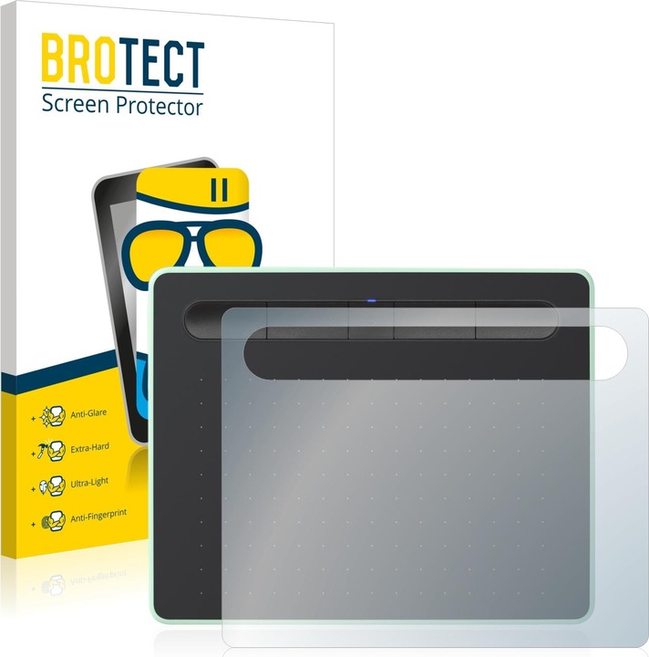 Produktbild BROTECT AirGlass Panzerglasfolie Matt (1 Stück, Intuos S)