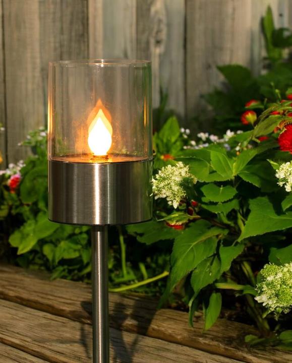 Image du produit GuGus Lampe solaire à LED avec scintillement de la bougie (60 lm)