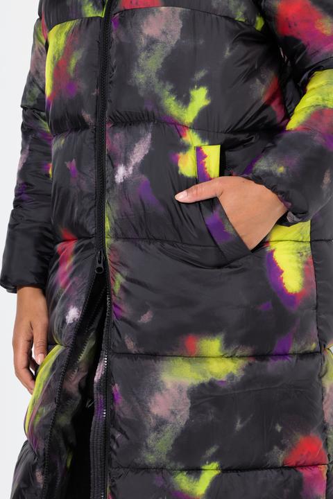 Produktbild Angel of Style Steppmantel, oversized, Farb-Druck, Kapuze (54)