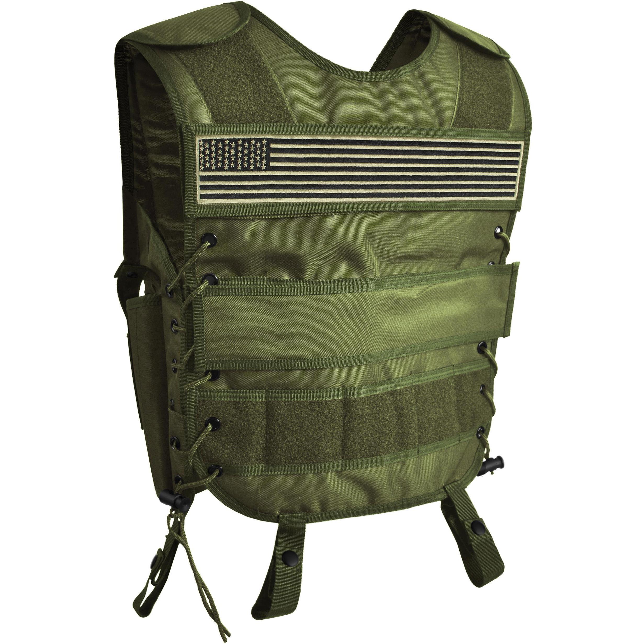 Thumbnail - Normani Weste mit abnehmbarem Klett-Patch Tac Charge-V (M)