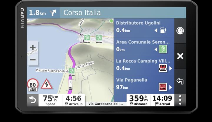 Actual product image Garmin Camper 890 MT-S EU (8")