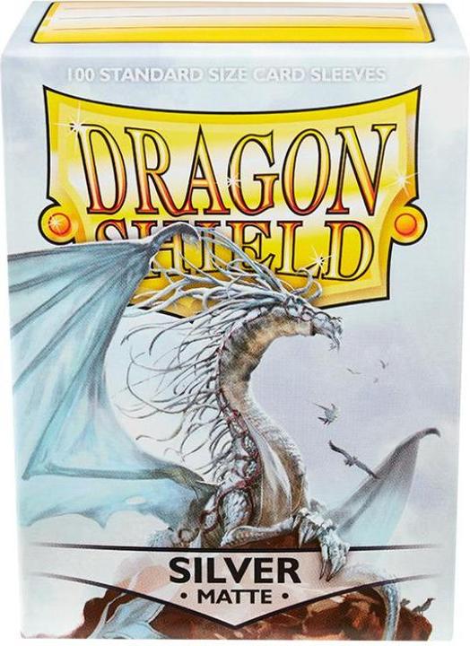 Actual product image Arcane Tinman ART11008 - Matte - Silver (100) Card Sleeves