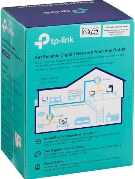 Actual product image TP-Link AV1000 (1000 Mbit/s)