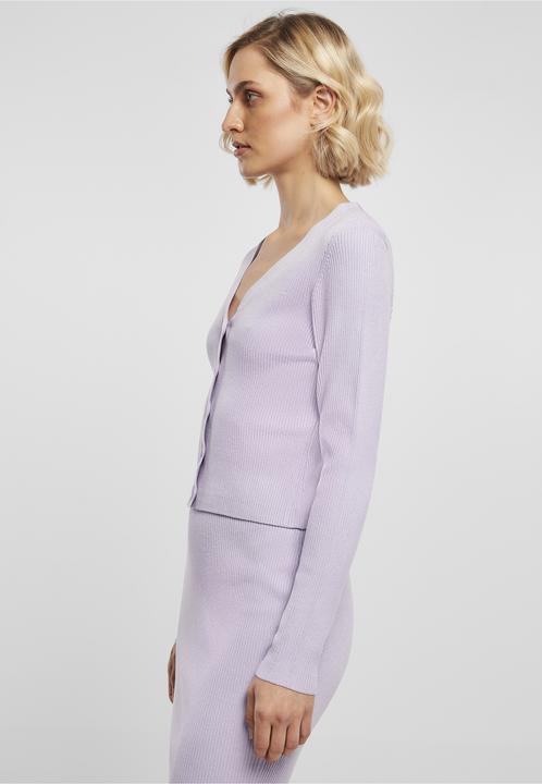 Produktbild Urban Classics Ladies Short Rib Knit Cardigan - 16980 (XXL)