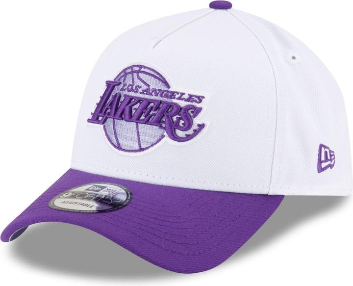 Actual product image New Era 9Forty A-Frame Snapback Cap - Los Angeles Lakers