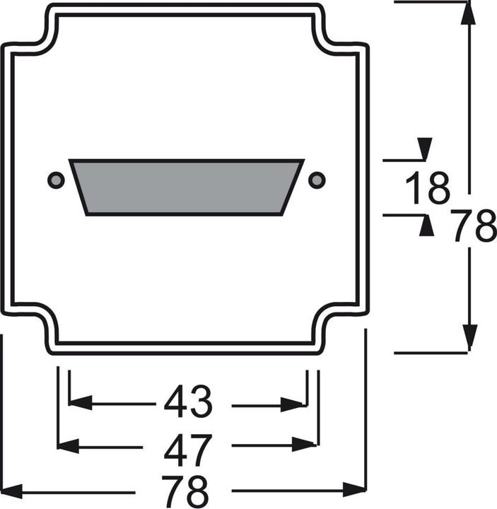 Actual product image Busch-Jaeger Socket for 25-pole D-subminiature- 2CKA001764A0240