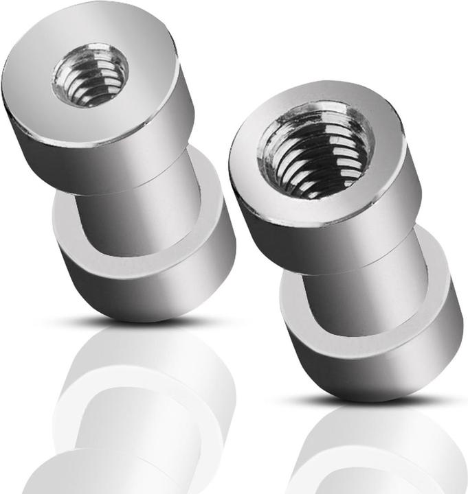 Walimex pro 2x 5/8 Spigot mit 1/4 & 3/8 Gewinde (Stativadapter)