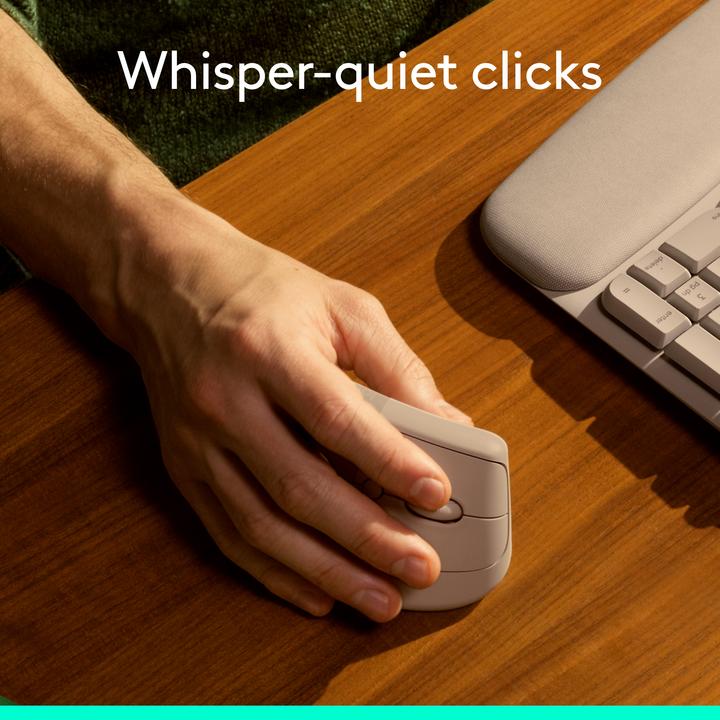 Actual product image Logitech Lift Vertical Sand (Wireless)