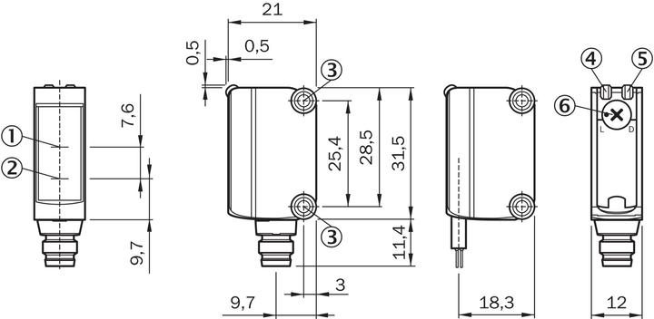 Actual product image Sick GL6-P3211