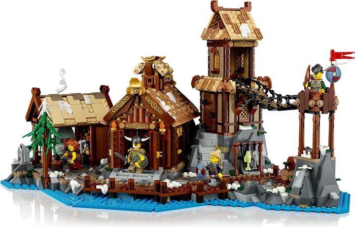 Produktbild LEGO Wikingerdorf (21343, LEGO Ideas, LEGO Seltene Sets)