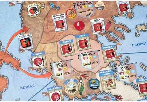 Actual product image GMT Hubris : Twilight of the Hellenistic World (German)