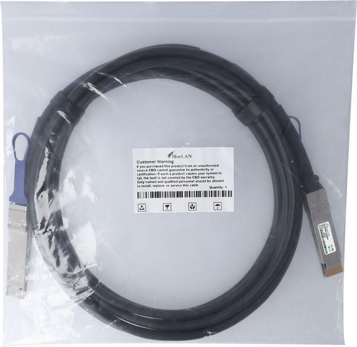 Productafbeelding BlueLAN Cisco QDD-400-CU2M compatibele DAC QSFP-DD BL292901X2M26