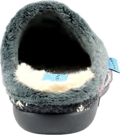 Actual product image Lunar Womens/Ladies Juniper Snowflake Slippers (40)
