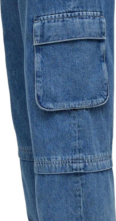 Actual product image HUGO Womens/Ladies Gashia Leather Badge Relaxed Fit Jeans (26)