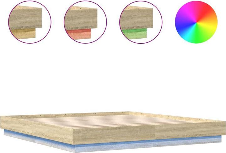 Actual product image vidaXL Bettgestell (200 x 200 cm)