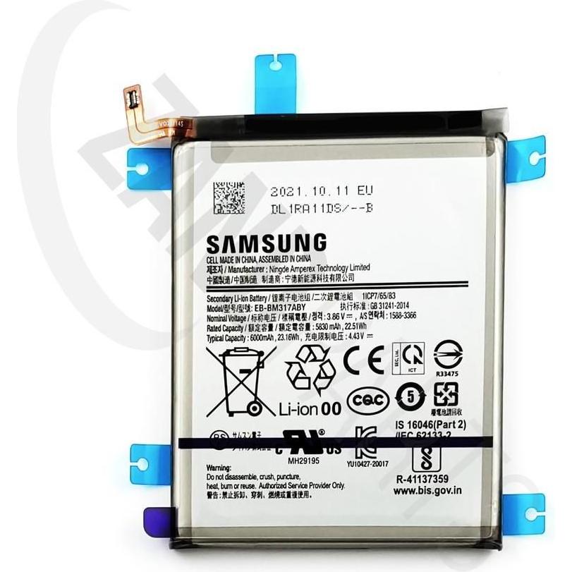 Samsung Li-Ion Akku EB-BM317ABY für M317F Galaxy M31s, Smartphone Akku