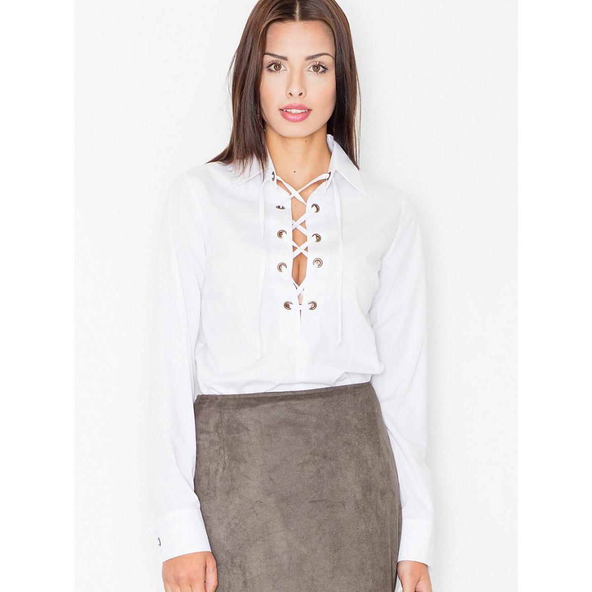 Figl, Damen, Bluse, Bluse, Weiss, (S)