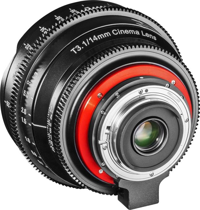 Produktbild Samyang XEEN 14mm T3.1 FF Cine Nikon (Nikon F, Vollformat, APS-C / DX)