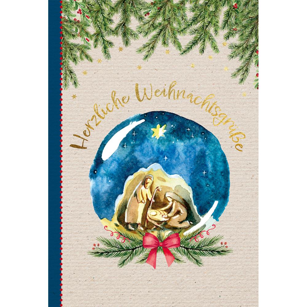 Butzon & Bercker, Christbaumschmuck, Herzliche Weihnachtsgrüsse