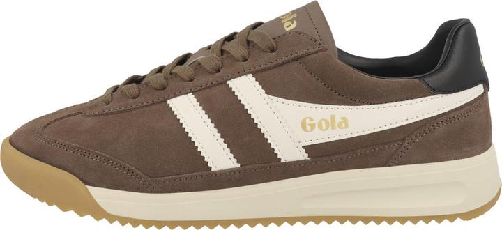 Marron, otter-off white-black