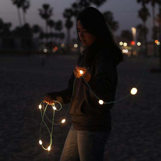 Actual product image Luci Solar Light String