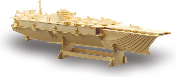 Actual product image Donau Wooden kit aircraft carrier