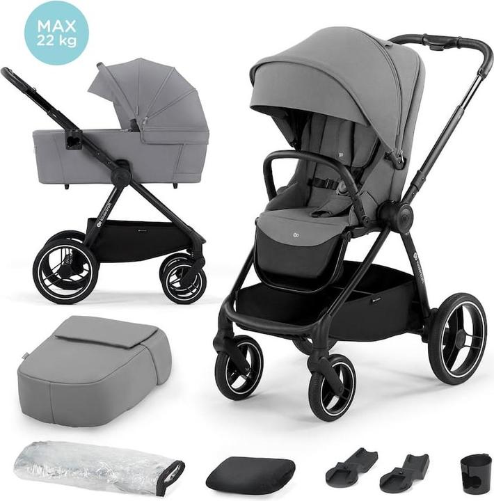 Immagine prodotto KinderKraft Passeggino 2in1 NEA 2 Grigio Platino