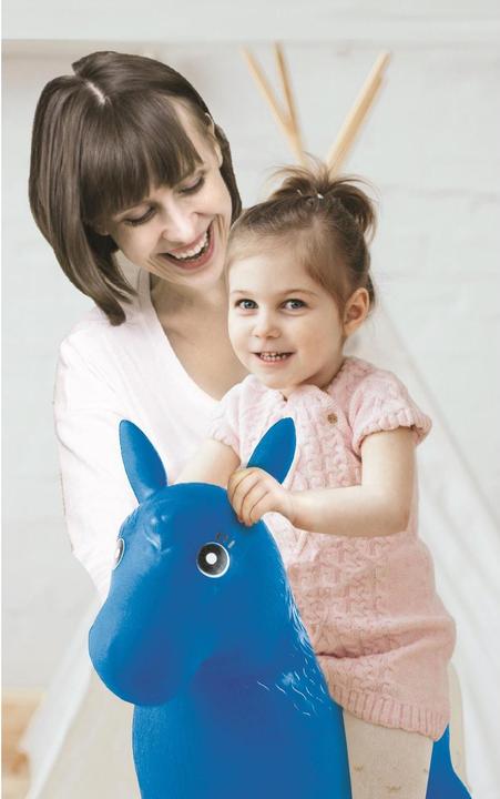 Produktbild Lexibook Aufblasbares blaues Hüpfpferd