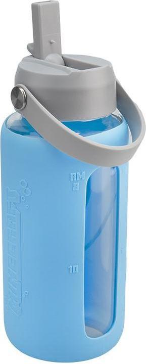Produktbild Paladone Products Minecraft - Glass Water Bottle with Sleeve (0.80 l)