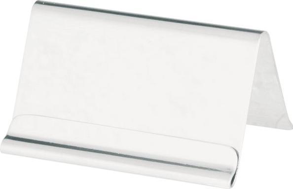Produktbild APS Tischkartenhalter matt poliert (6 x 5 cm)