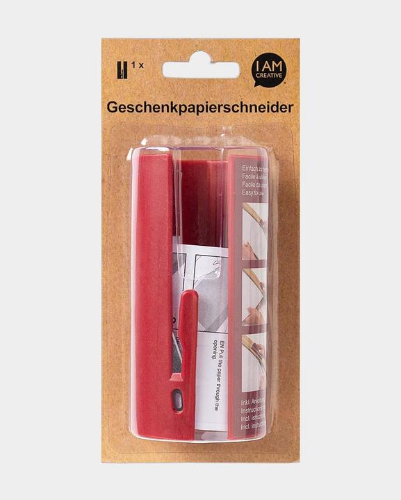 I Am Creative Geschenkpapier- und Folienschneider, ø 5.8 x 12 cm, 1 Stk.