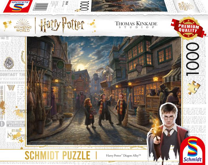 Actual product image Schmidt Spiele Harry Potter Diagon Alley (1000 pieces)