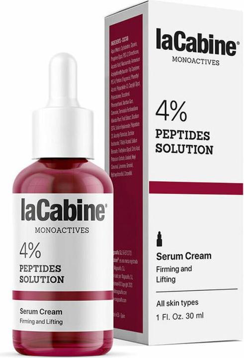 Image du produit La Cabine Monoactives 4% Peptides Serum Cream for Face 30ml (30 ml)