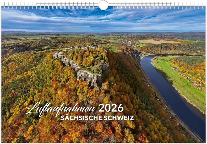 Produktbild Kalender Schsische Schweiz Luftaufnahmen 2026