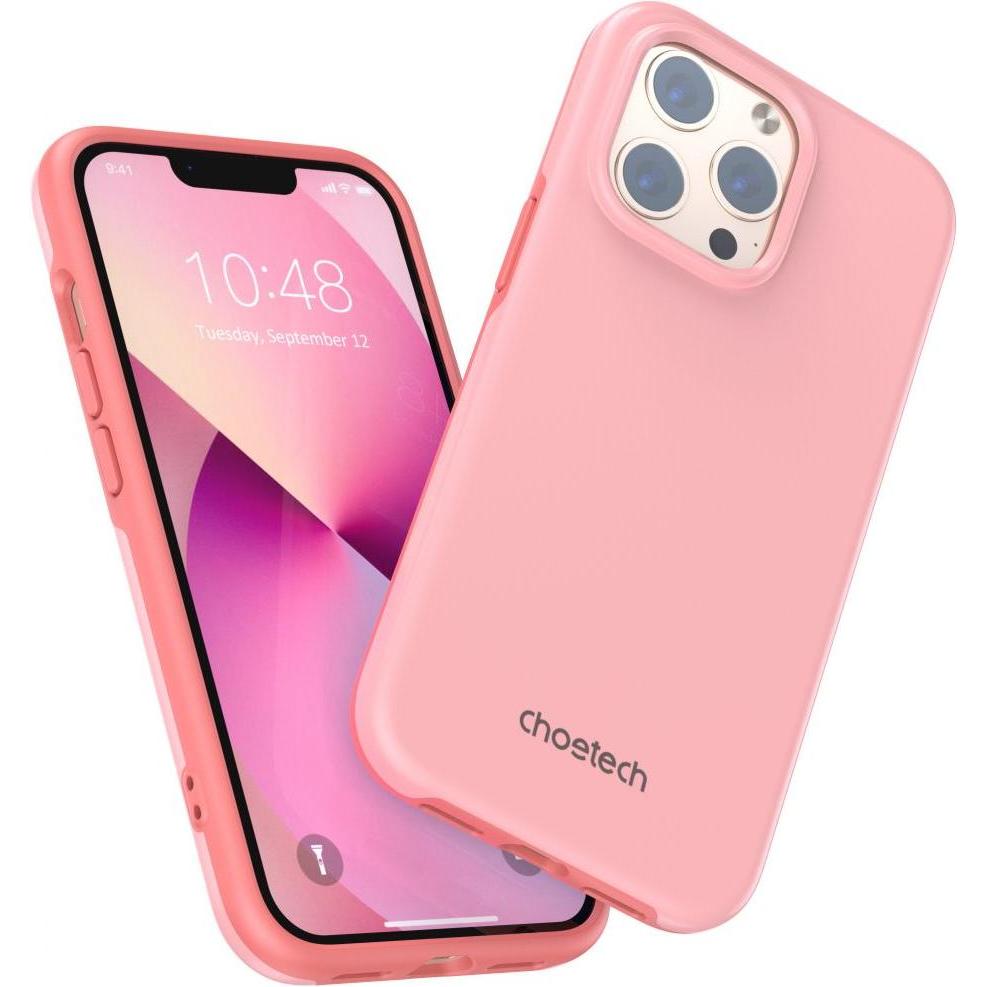 Thumbnail - Choetech MFM Fall Protection Case for MagSafe for iPhone 13 Pro Pink (PC0113-MFM-PK) (Apple iPhone 13 Pro), Smartphone H...