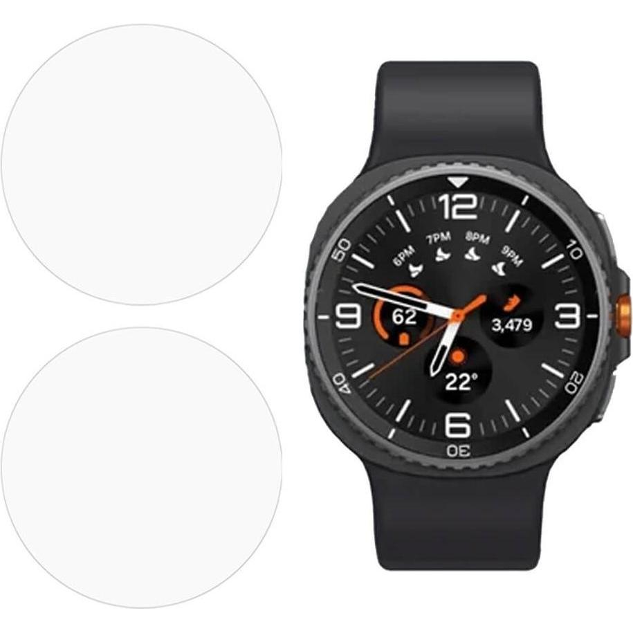 Cover-Discount Samsung Galaxy Watch 8 44mm 2er Set Displayschutz, Pellicola protettiva per smartwatch, Trasparente