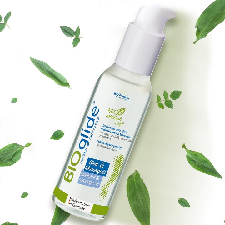 Actual product image Joydivision BIOglide Lubricant and Massage Oil (125 ml)