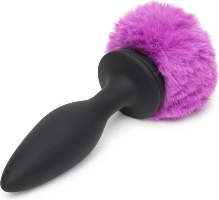 Image du produit Happy Rabbit Bouchon vibreur rechargeable grand modèle noir/violet