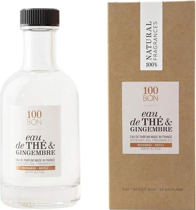 Actual product image 100BON Eau De The Et Gingembre Edp Recharge (Eau de parfum, 200 ml)