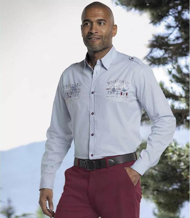 Produktbild Atlas For Men PilotenHemd Mountain Exploration (5XL)