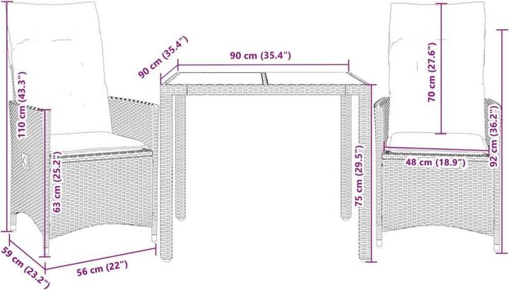 Produktbild vidaXL Casey