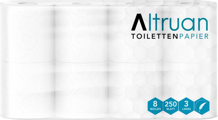 Meditrade Toilet paper 3-ply 8 rolls (8 pcs.)