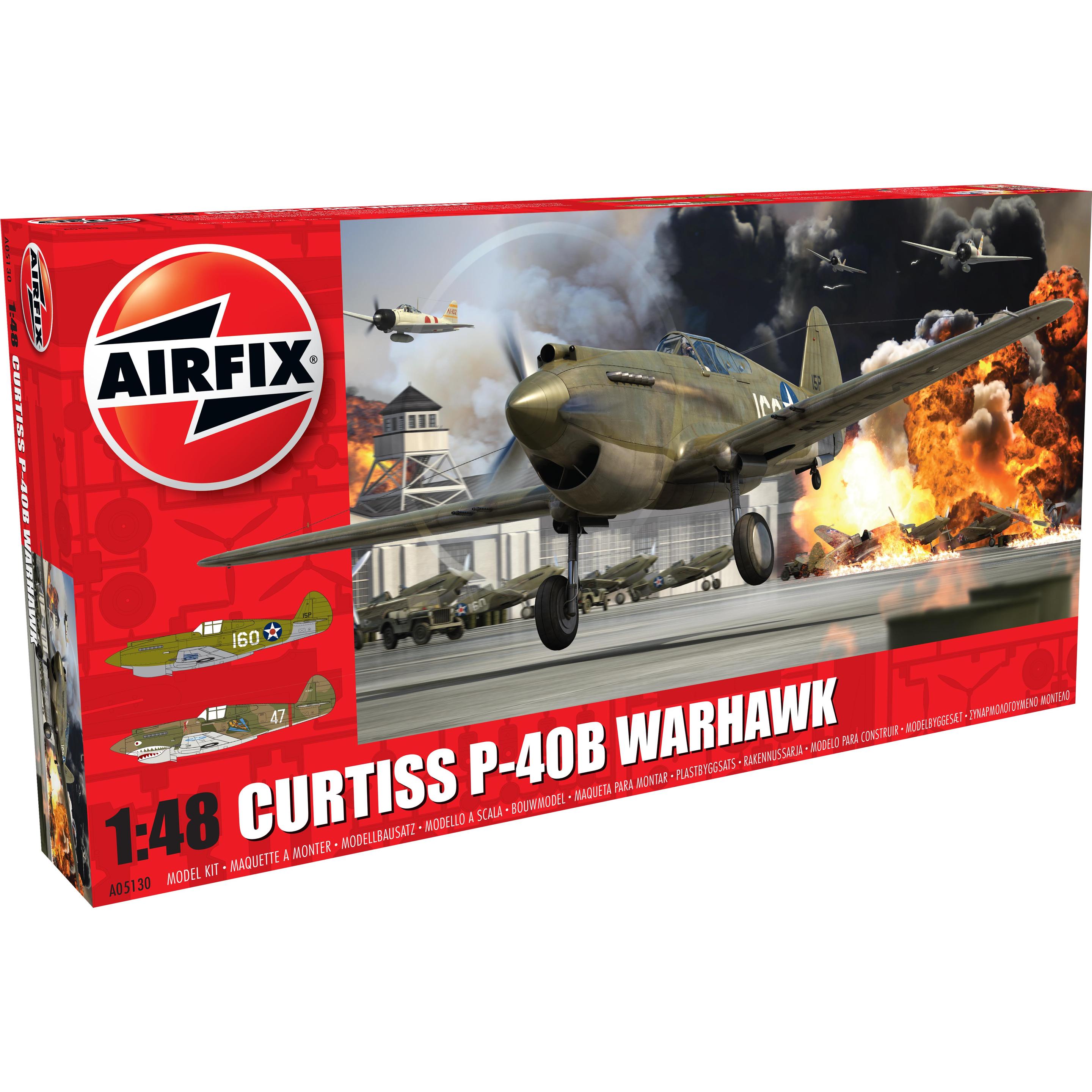 Thumbnail - Airfix Curtiss P-40B Warhawk 1:48